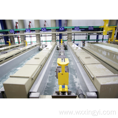Plating tank or barrel of production line